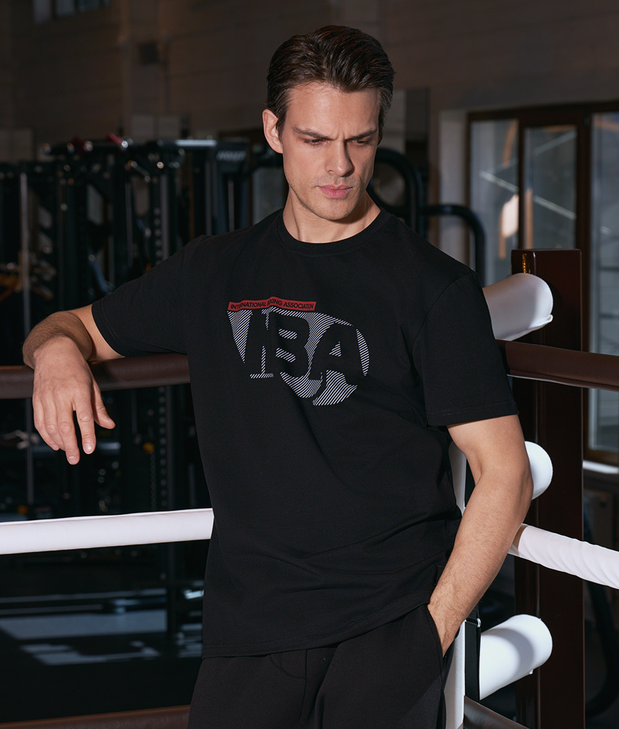 Футболка IBA brand Glove черная