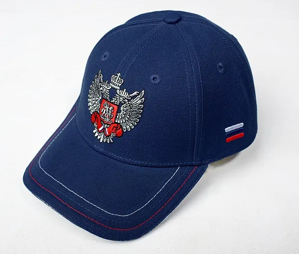 Бейсболка Федерация бокса России синяя